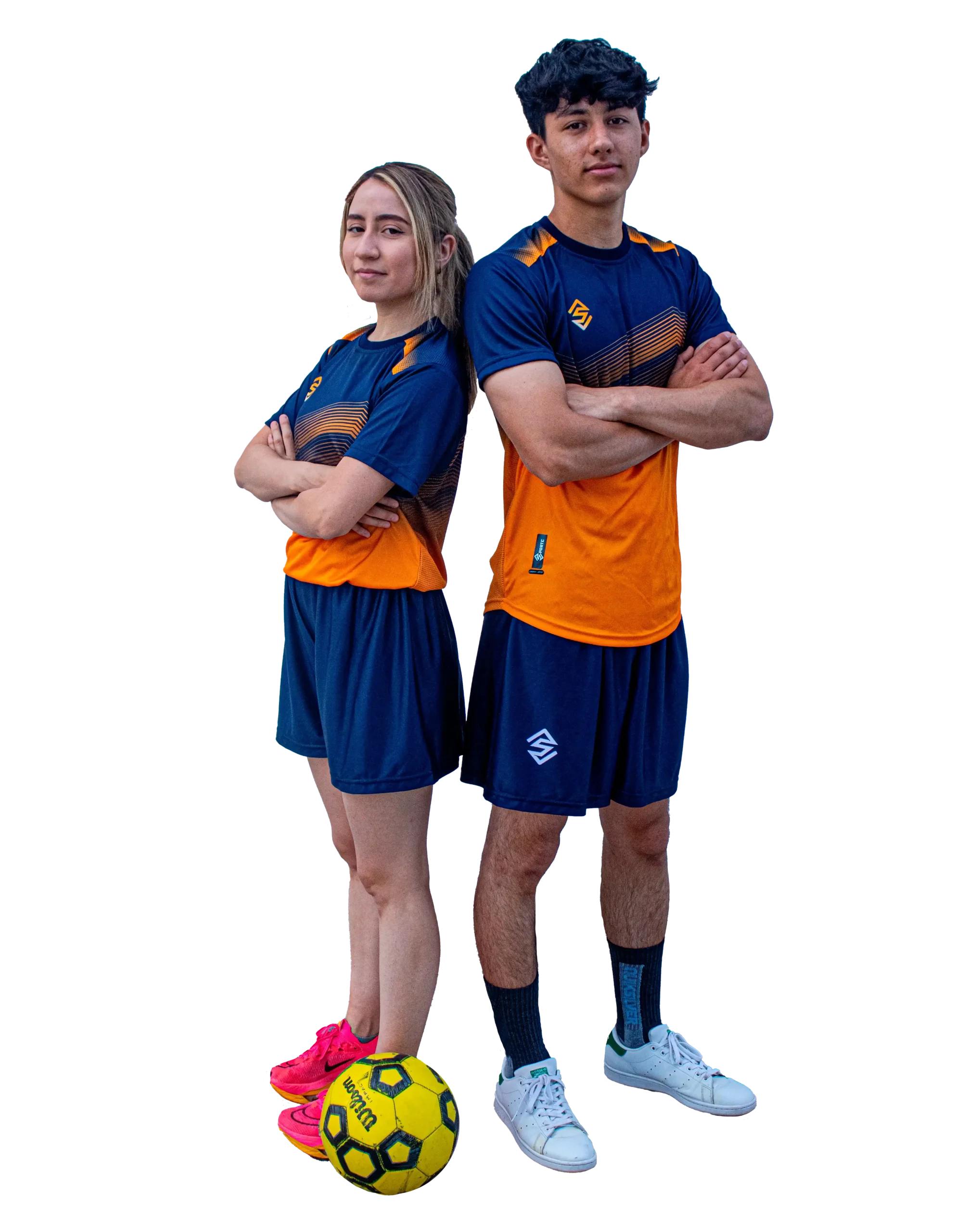 futbol pareja futbol pareja