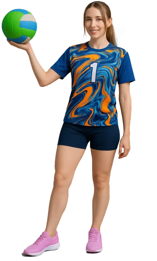 chica voly para portada